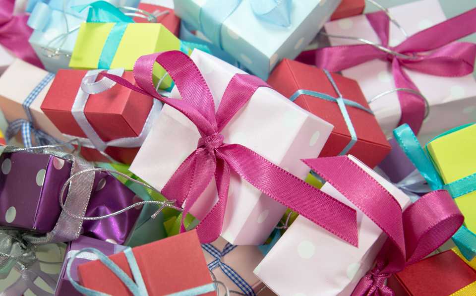 Multitude of gifts, nicely packaged together Multitude of gifts, nicely packaged together