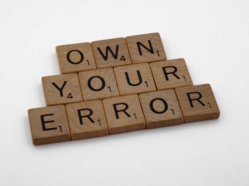 Errors are fine, so lang as you handle them gracefully.