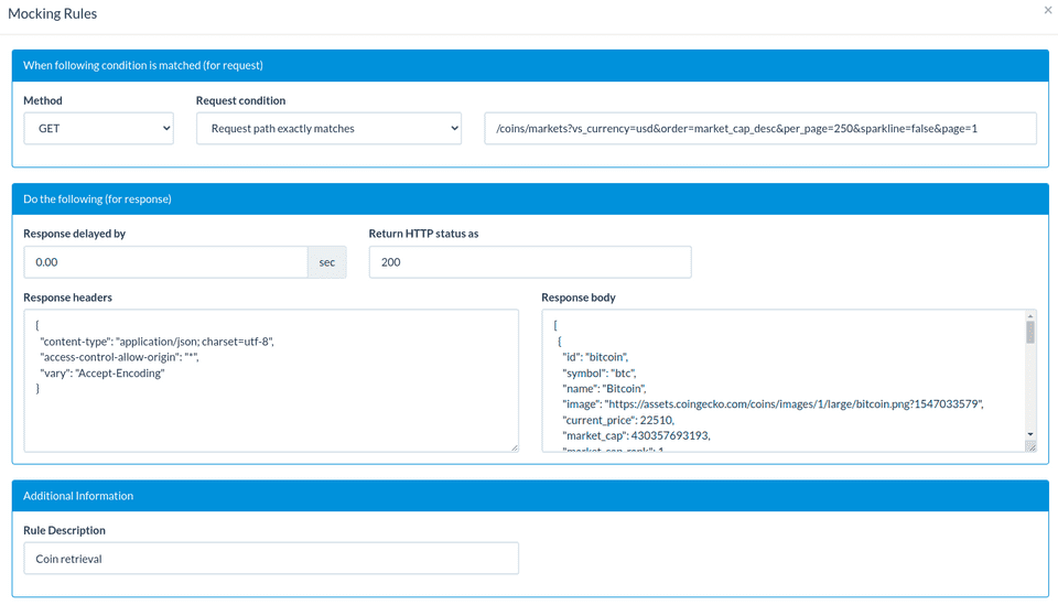 Coin retrieval response setup