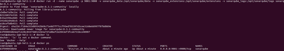 SonarQube installation SonarQube installation